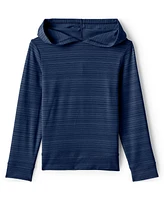 Lands' End Girls Child's Long Sleeve Upf 50 Sun Hoodie Cover-up