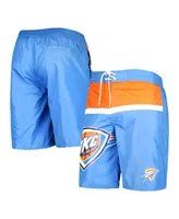 Men's G-iii Sports by Carl Banks Blue Oklahoma City Thunder Sea Wind Swim Trunks