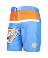 Men's G-iii Sports by Carl Banks Blue Oklahoma City Thunder Sea Wind Swim Trunks