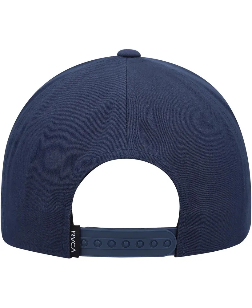 Men's Rvca Navy Platform Snapback Hat