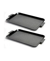 Charcoal Companion Cc3079 Porcelain Coated Grilling Grid (2-Pack)