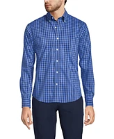 Lands' End Men's Traditional Fit Comfort-First Shirt with CoolMax