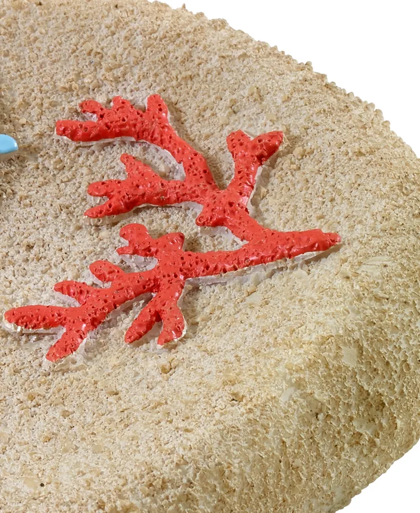 Avanti Beach Mode Flip-Flop Motif Resin Soap Dish