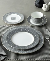 Noritake Infinity Graphite 5 Piece Place Setting