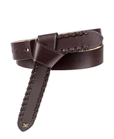 Sam Edelman Women's Pre-Knotted Faux Wrap Belt