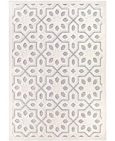 Closeout! Orian Crochet Indoor, Outdoor Starworks 7'10" x 10'10" Area Rug