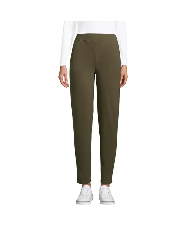 Lands' End Plus Serious Sweats Ankle Sweatpants