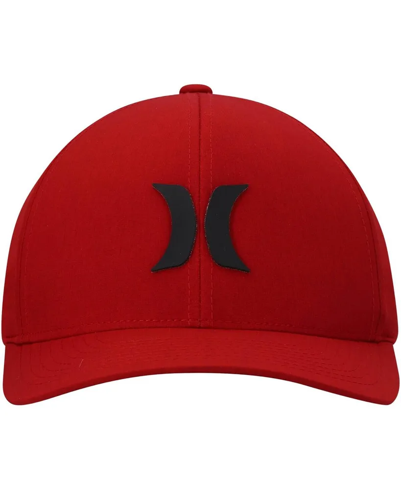 Men's Hurley Red Sonic H2O-Dri Phantom Flex Hat