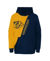 Big Boys and Girls Gold Nashville Predators Unrivaled Pullover Hoodie