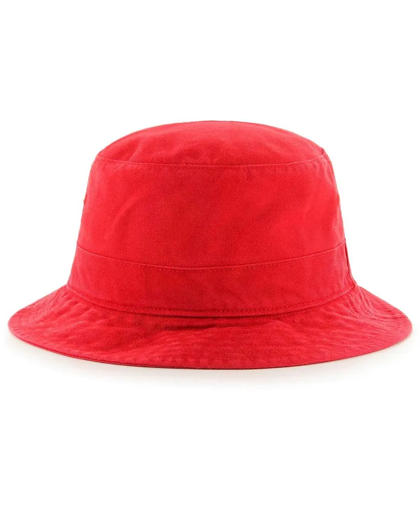 Men's '47 Brand Red St. Louis Cardinals Primary Bucket Hat