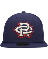 Men's New Era Navy Cedar Rapids Kernels Authentic Collection Team Alternate 59FIFTY Fitted Hat