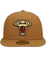 Men's New Era Natural Wisconsin Timber Rattlers Authentic Collection Team Alternate 59FIFTY Fitted Hat