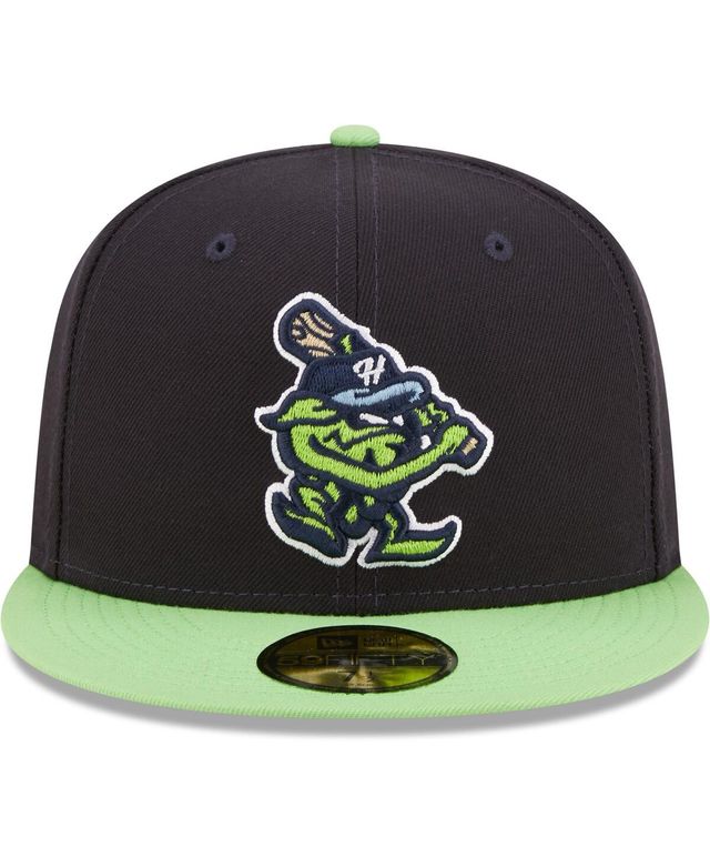 Men's New Era Navy Hillsboro Hops Authentic Collection 59FIFTY Fitted Hat