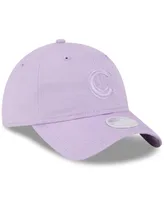 Women's New Era Lavender Chicago Cubs Tropic Core Classic 9TWENTY Adjustable Hat