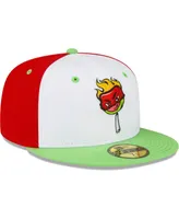 Men's New Era White Sugar Land Space Cowboys Copa De La Diversion 59FIFTY Fitted Hat