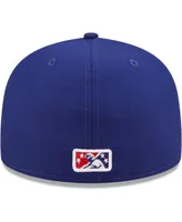 Men's New Era Royal Amarillo Sod Poodles Authentic Collection 59FIFTY Fitted Hat