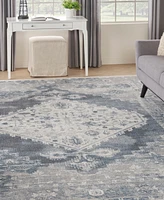 Nourison Home Astra Machine Washable ASW11 7'10" x 10' Area Rug