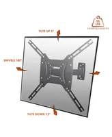 MegaMounts Versatile Full Motion Television Wall Mount for 17 - 55 Inch