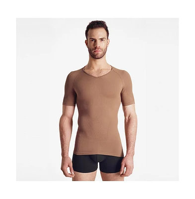 Rounderbum Men's Seamless Compression T-Shirt