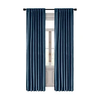 Ricardo Premium Velvet Rod Pocket With Back Tabs Curtain Panel 50"W x 84"L