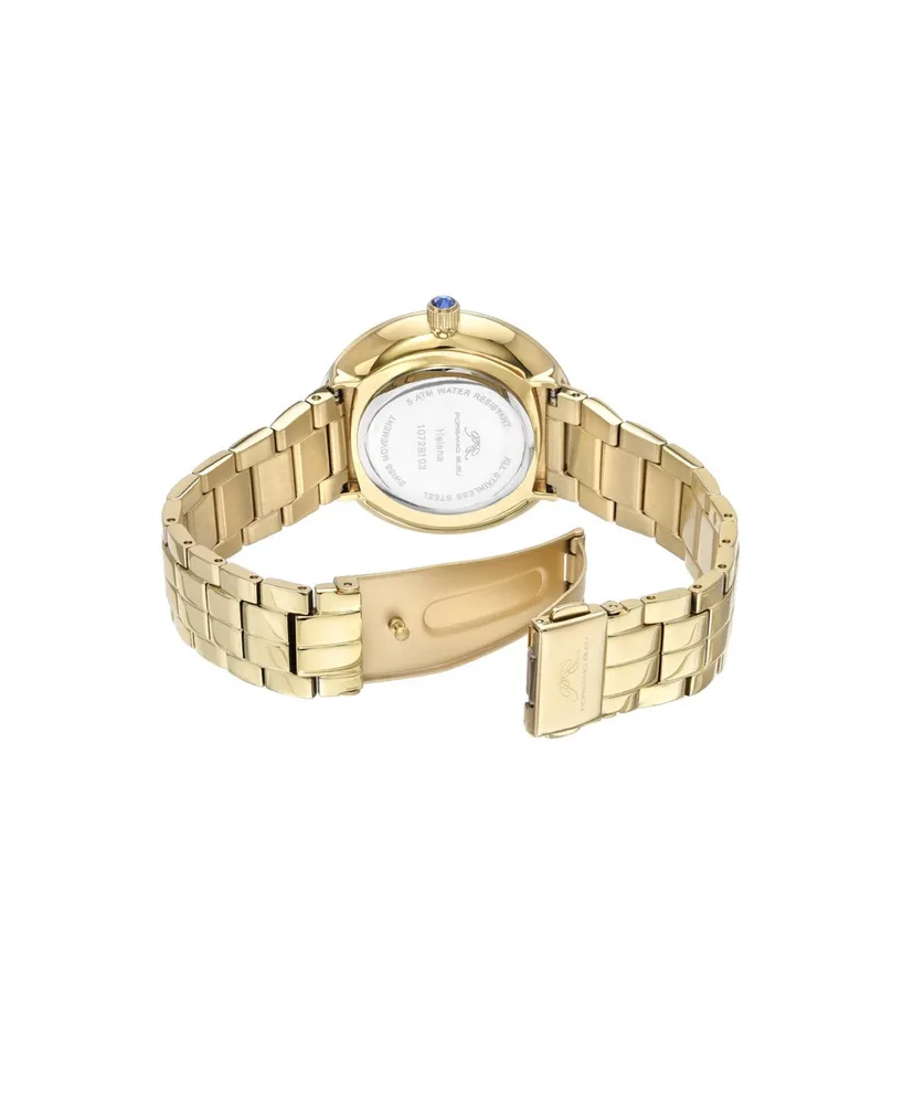 Porsamo Bleu Women's Helena Stainless Steel Bracelet Watch 1072BHES