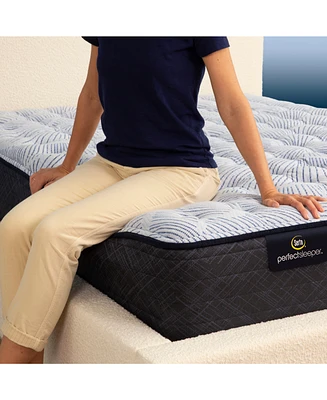 Serta Perfect Sleeper Blue Lagoon Night 13.5" Medium Mattress Set