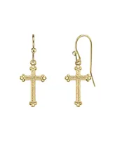 2028 Cross Earrings