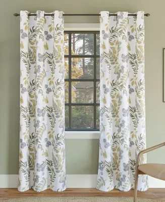 Sun Zero Remi Grommet Single Curtain Panel, 40" x 84"