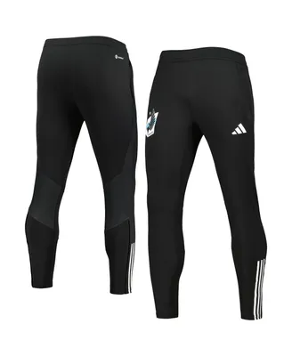 Men's adidas Black Minnesota United Fc 2023 On-Field Team Crest Aeroready Training Pants