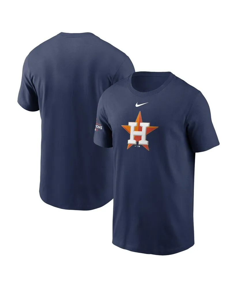 Men's Nike Navy Houston Astros 2023 Gold Collection Logo T-shirt