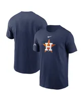 Men's Nike Navy Houston Astros 2023 Gold Collection Logo T-shirt