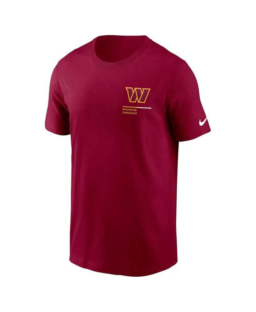 Men's Nike Burgundy Washington Commanders Team Incline T-shirt