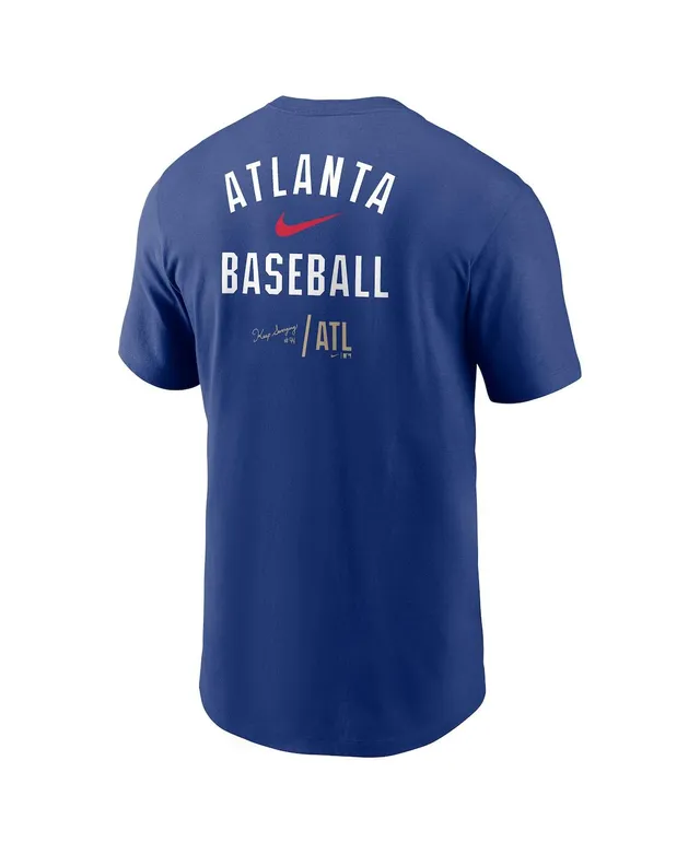 Nike Men's Nike Royal Atlanta Braves 2023 City Connect T-shirt