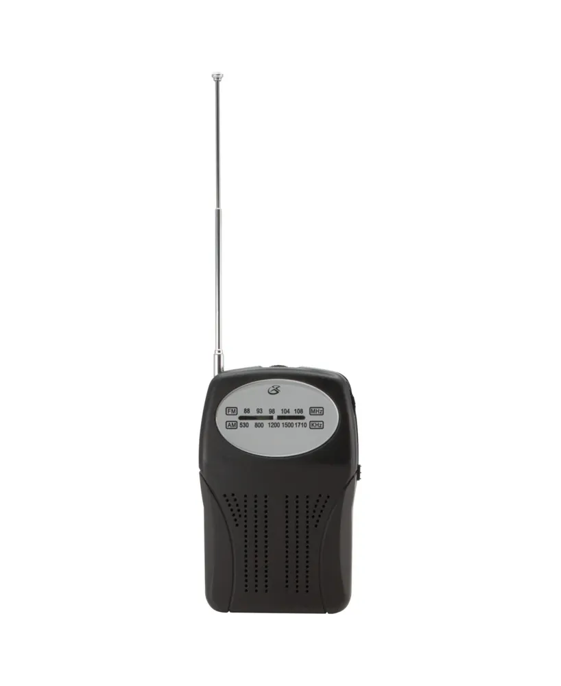 Gpx Am and Fm Handheld Radio with Headphones