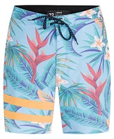 Hurley Men's Phantom+ Block Party Renegade Drawstring 18" Boardshorts