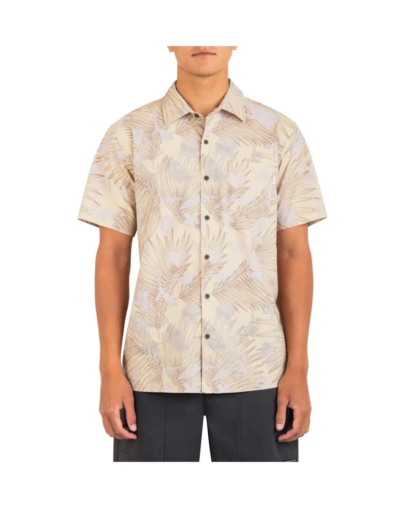 Hurley Men's Phantom Naturals Rincon Short Sleeve Shirt