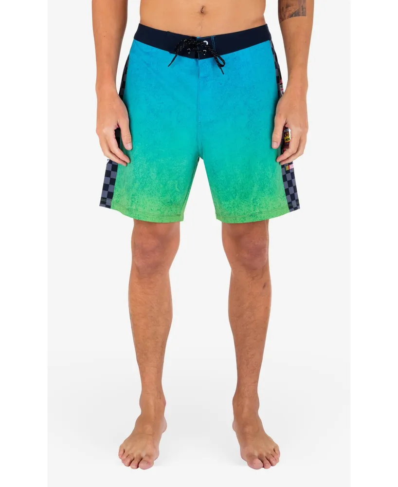 Hurley Men's Phantom Nascaar Racetrack 18" Boardshorts