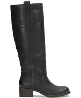 Lucky Brand Women's Hybiscus Knee-High Wide Calf Riding Boots