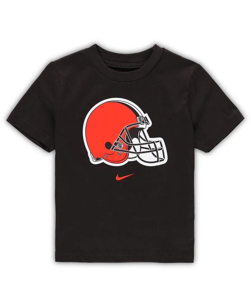 Toddler Boys and Girls Nike Brown Cleveland Browns Logo T-shirt