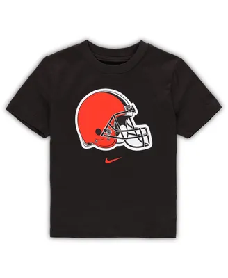 Toddler Boys and Girls Nike Brown Cleveland Browns Logo T-shirt