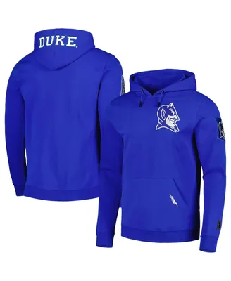 Men's Pro Standard Royal Duke Blue Devils Classic Pullover Hoodie