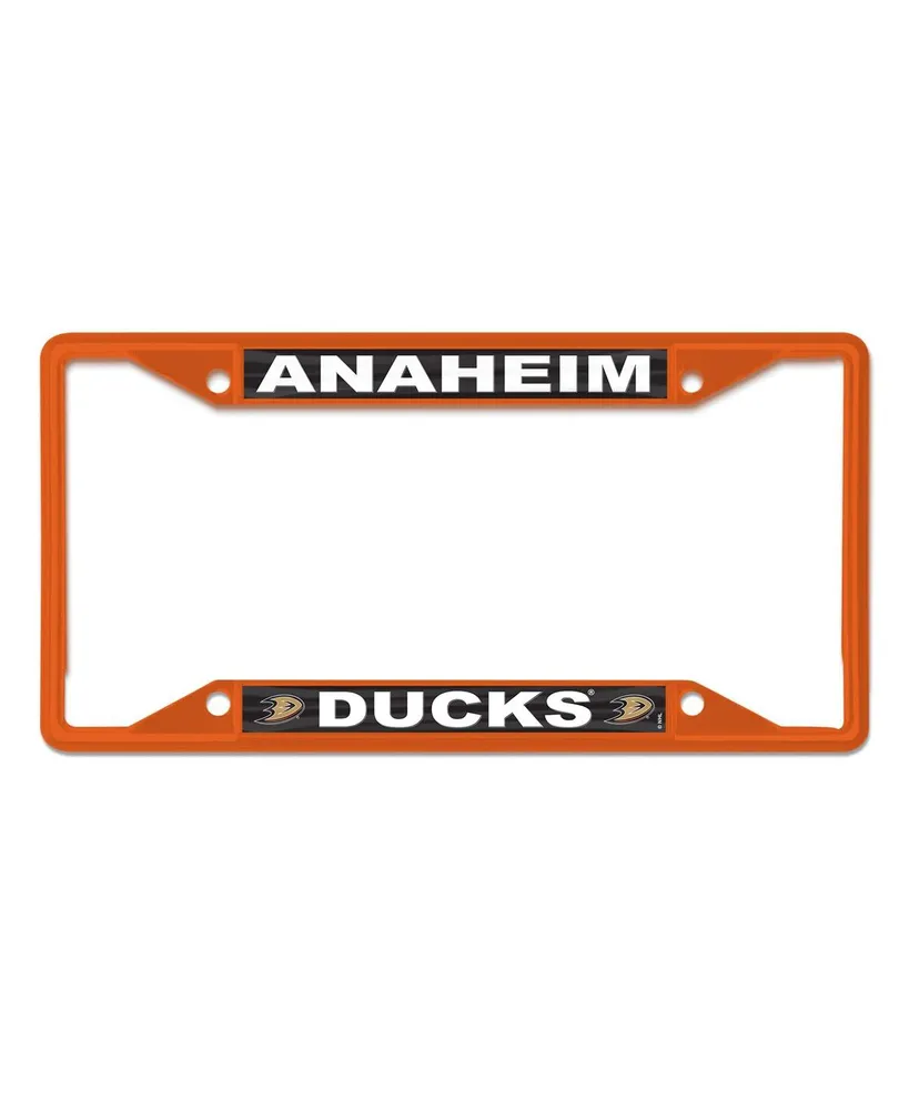 Wincraft Anaheim Ducks Chrome Colored License Plate Frame