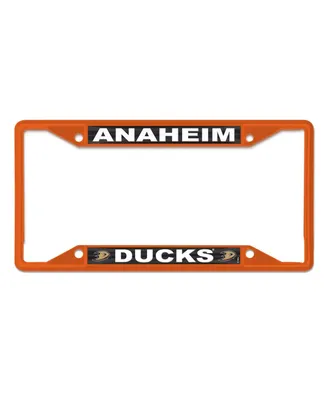 Wincraft Anaheim Ducks Chrome Colored License Plate Frame