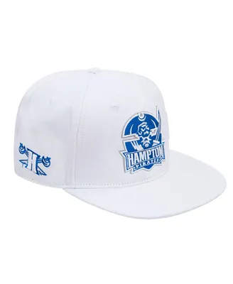 Men's Pro Standard White Hampton Pirates Evergreen Wool Snapback Hat