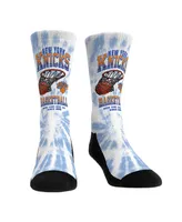 Men's and Women's Rock 'Em Socks New York Knicks Vintage-Like Hoop Crew Socks