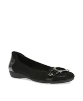 Anne Klein Women's Umeko Square-Toe Ballet Flats