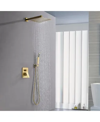 Simplie Fun Complete Shower System With Rough-In Valve