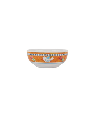 Vietri Melamine Campagna Uccello Olive Oil Bowl