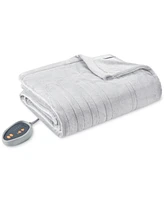 Closeout! Premier Comfort Luxury Plush Heated Blanket, Twin, Exclusively at Macy's