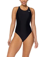Reebok Women's High-Neck Athletic One-Piece Swimsuit